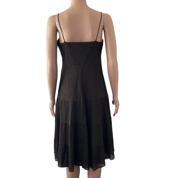 MICHAEL KORS 100% Silk Strappy Dress Size 12 - Picture 3 of 12